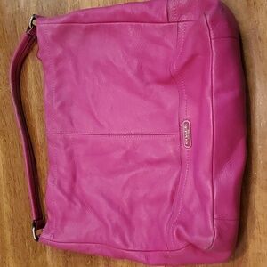 Coach Hot Pink Shoulder Bag